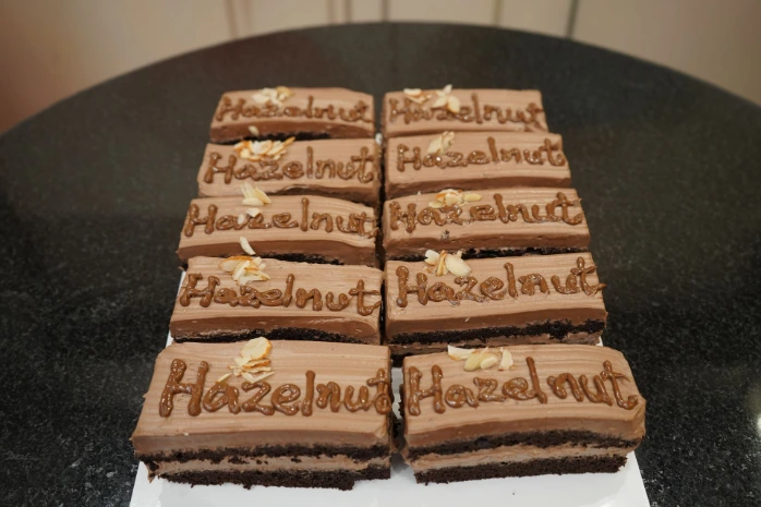hazelnut chocolate pastries